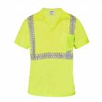 Class 2 Lime Short Sleeve Collared Polo Shirt